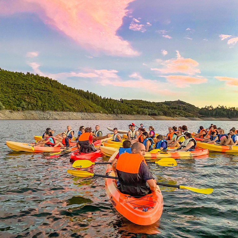 Travessia da Grande Rota do Zêzere em Kayak: Moinho das Freiras - Atalaia Fundeira