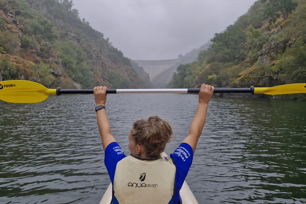 Travessia da Grande Rota do Zêzere em Kayak:  Vilar da Amoreira - Barragem do Cabril