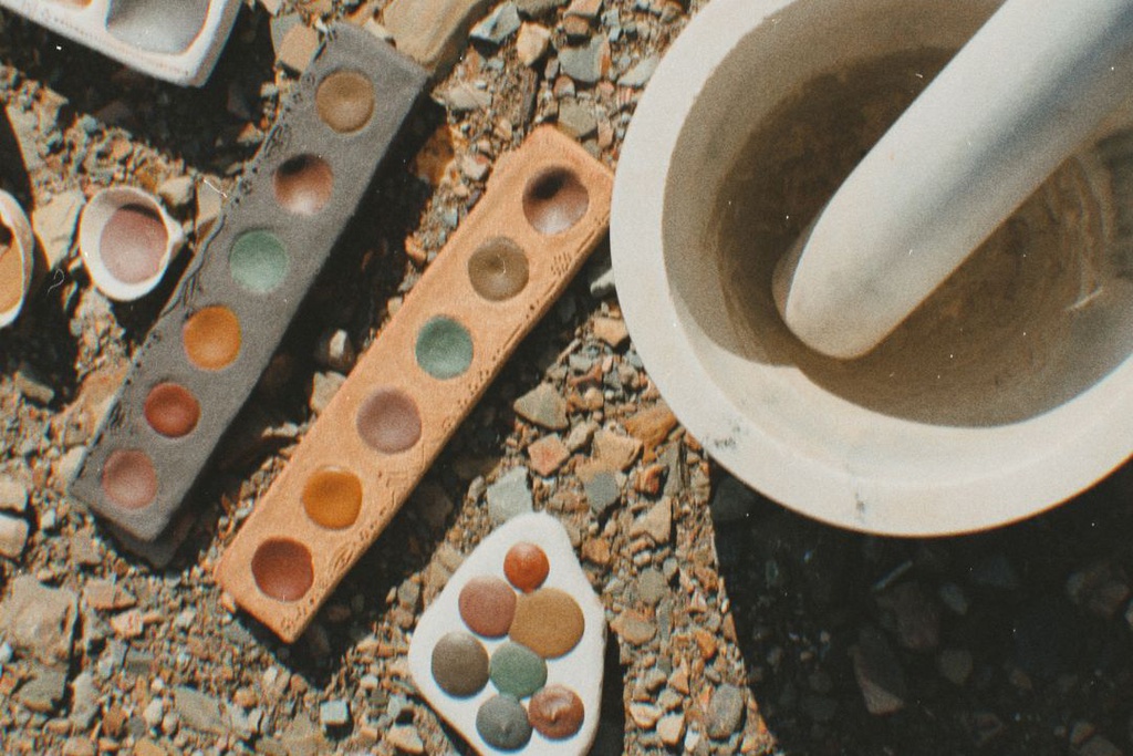 Tons da Serra da Lousã – Aguarelas com Pigmentos Naturais