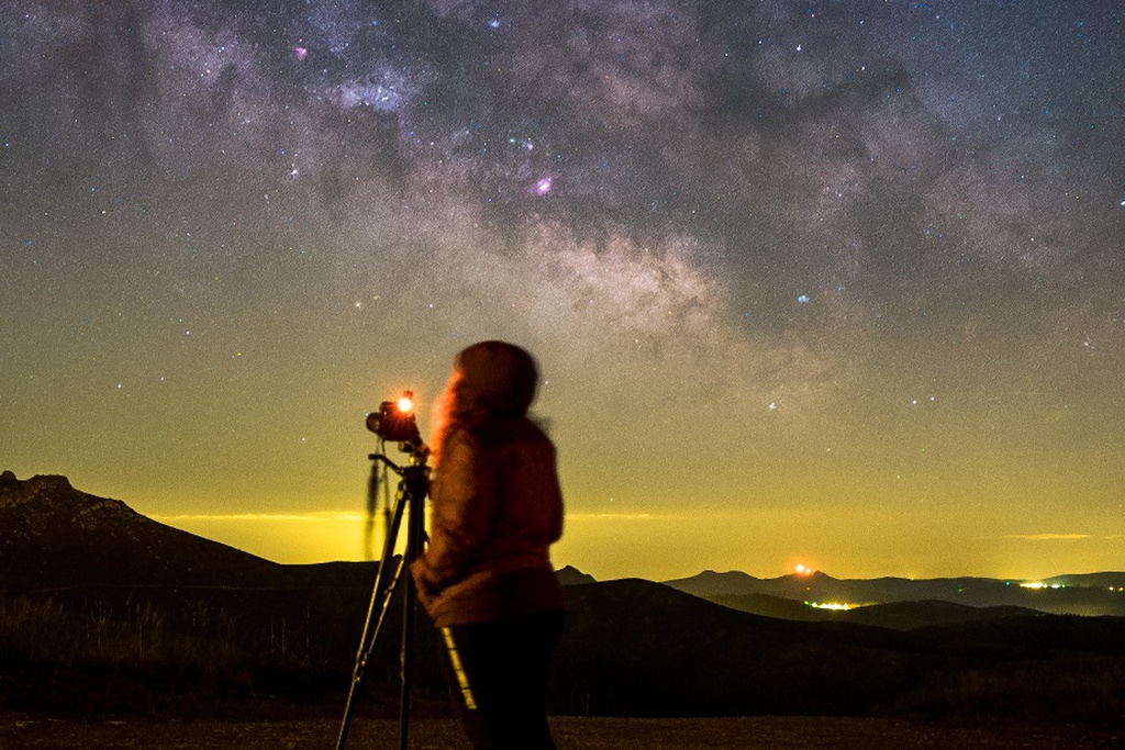 Astrofotografia no Observatório do Porto da Balsa - 30 de julho