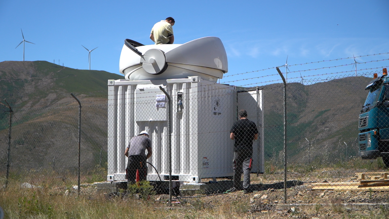 Pampilhosa da Serra Space Observatory has a new telescope