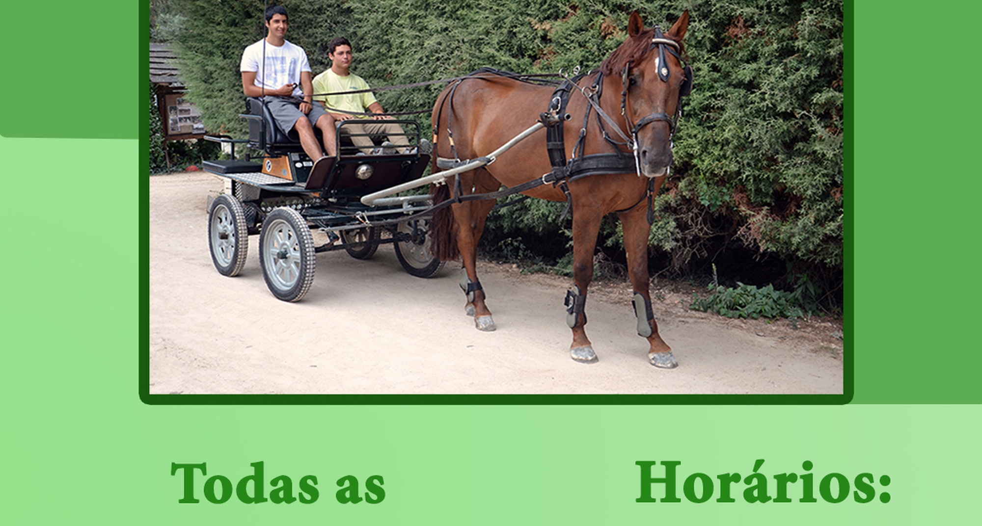 Passeios de Charrete no Parque Biológico da Serra da Lousã