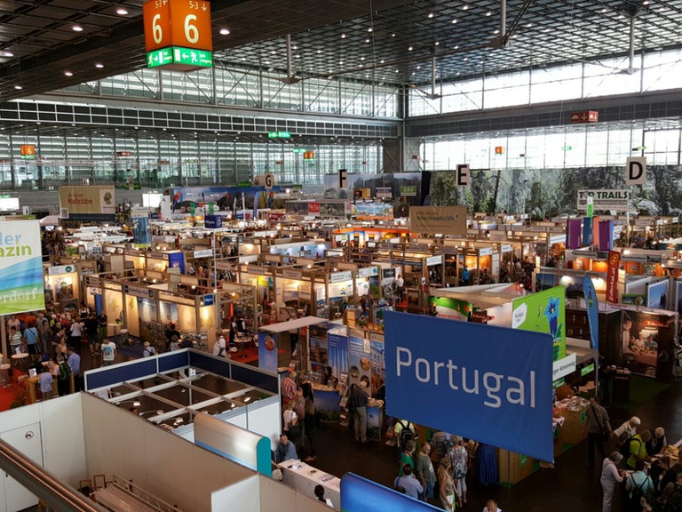  Hotel Santa Margarida na Feira “Tour Natur”, em Dusseldorf, na Alemanha.
