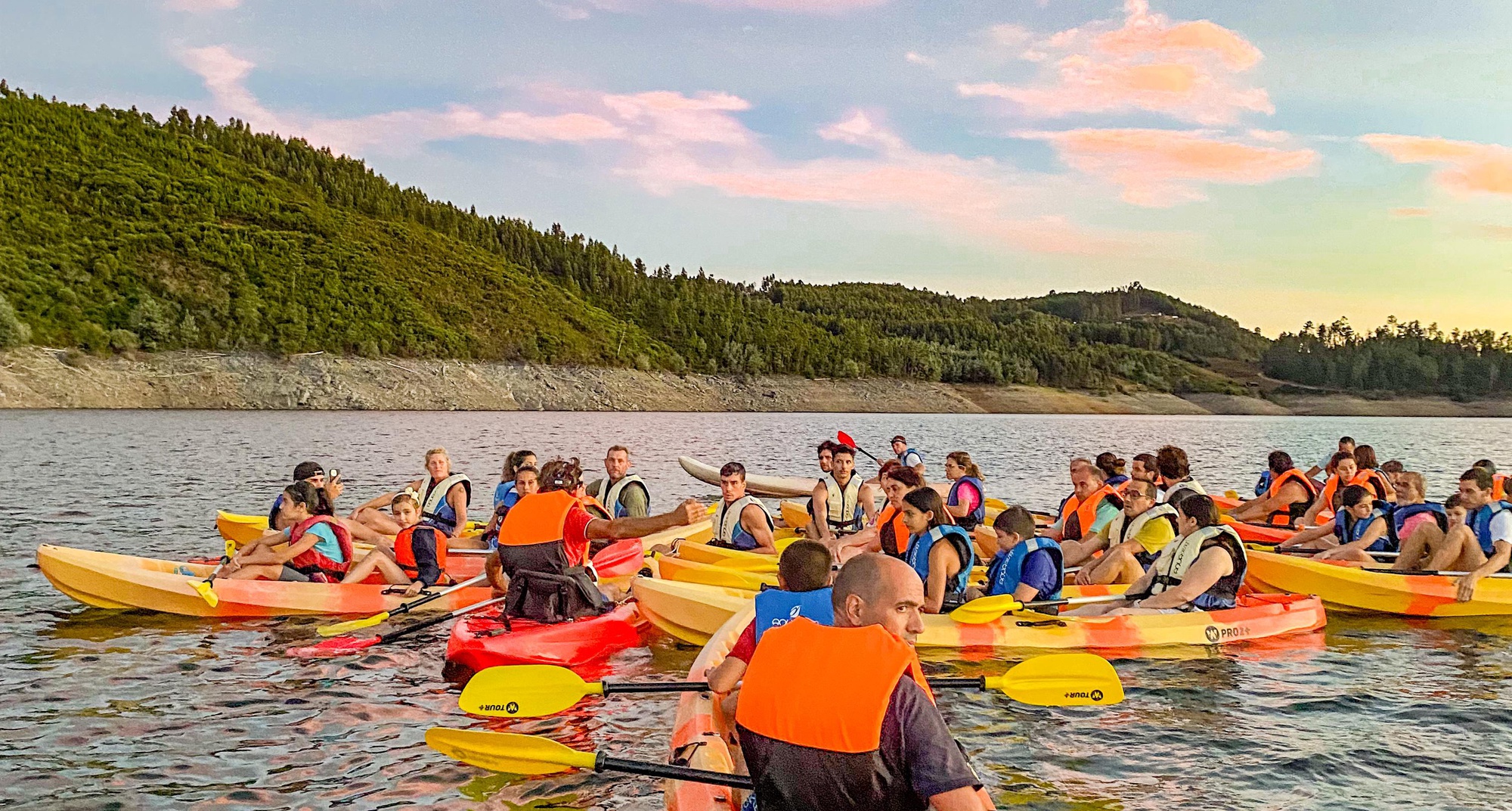 Travessia da Grande Rota do Zêzere em Kayak: Moinho das Freiras - Atalaia Fundeira
