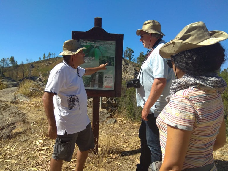Especialistas da UNESCO visitam Oleiros para avaliar Geopark