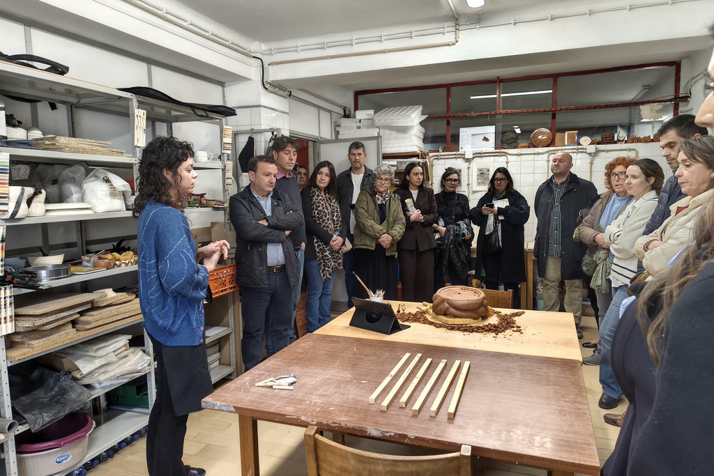 Visita técnica do projeto CERAMIC+ reuniu parceiros em Coimbra